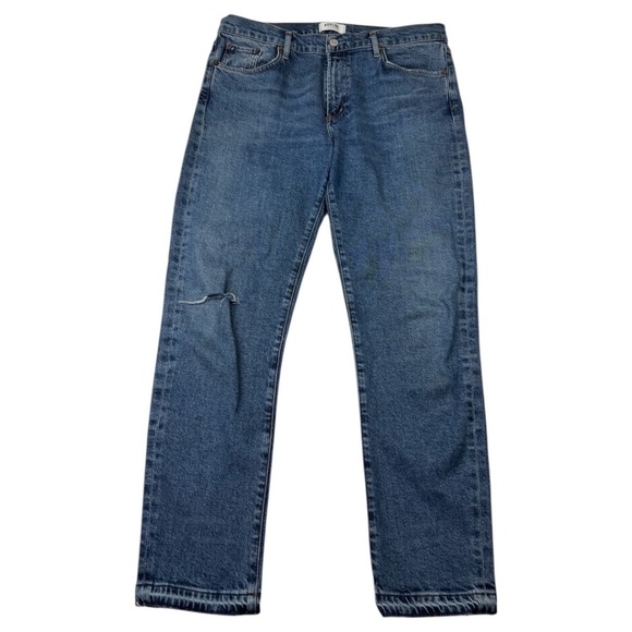 AGOLDE Toni Mid Rise Straight Jeans - Picture 2 of 15